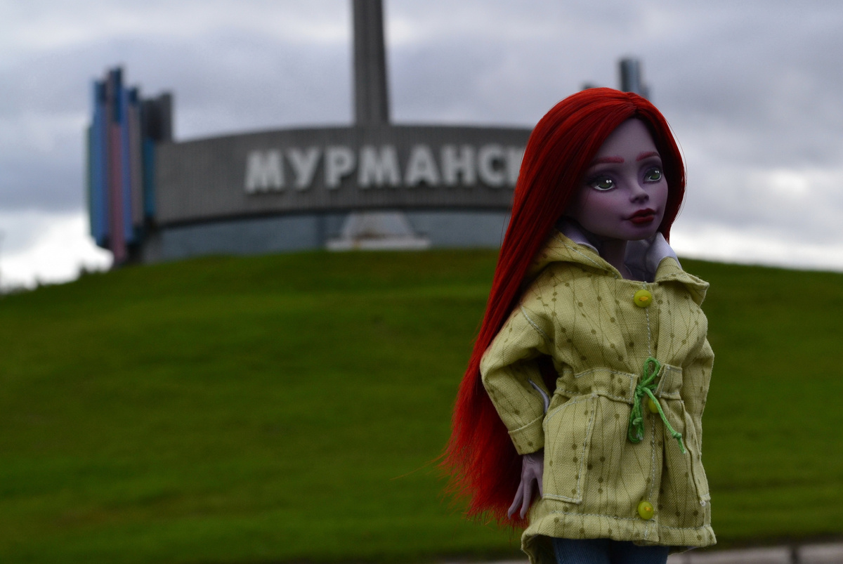 Стелла при въезде в Мурманск