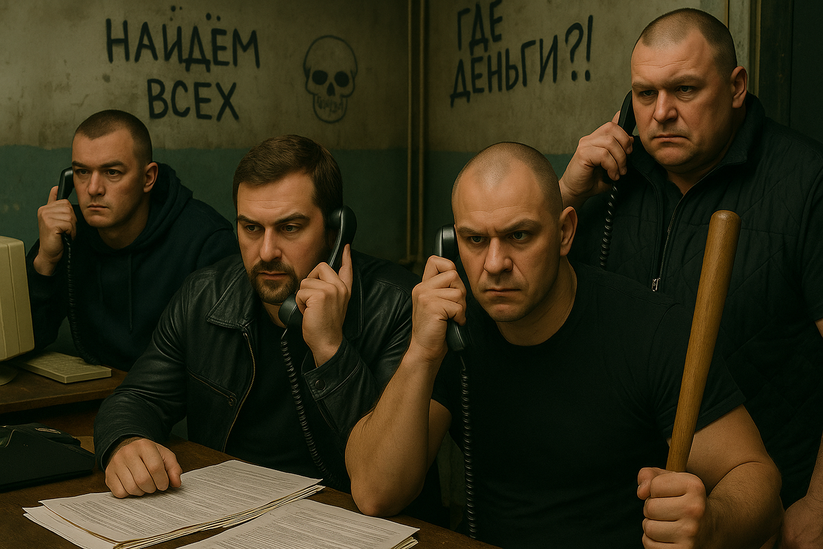 Давление нелегальных коллекторов 