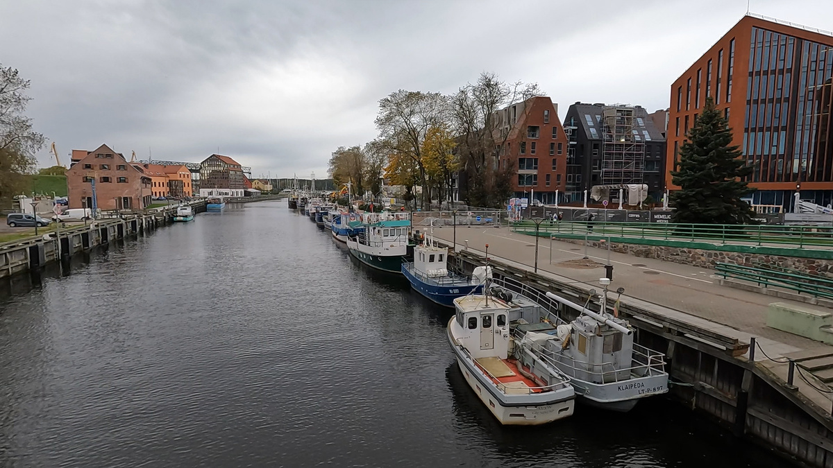 Река Дане, Клайпеда