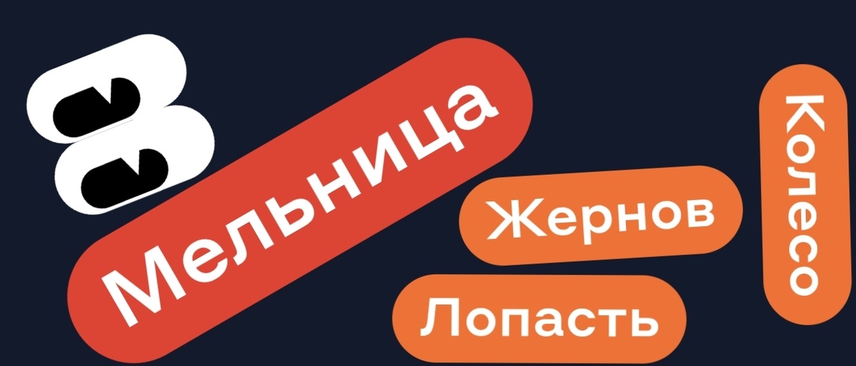 Лопасть Колесо Жернов - МЕЛЬНИЦА