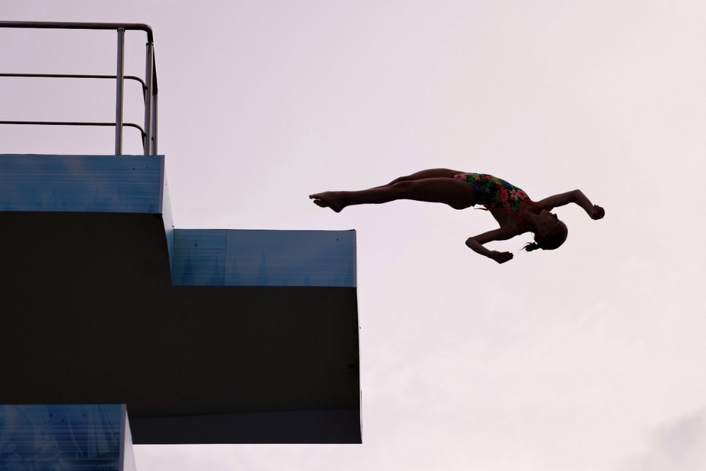    Фото © Анастасия Романова / Абзац / Кубок Кремля по прыжкам в воду в открытом бассейне МФСК «Формула Воды»