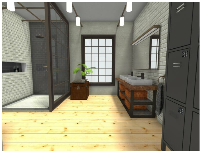 Как создать ванную комнату в индустриальном стиле