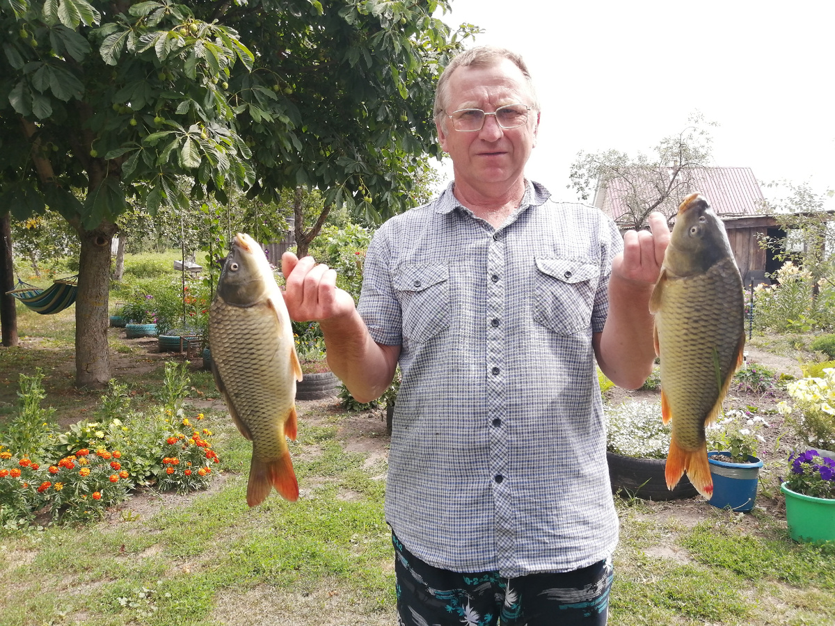 Удачная рыбалка.