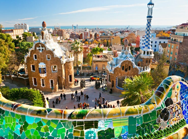 Парк Гуэль в Барселоне