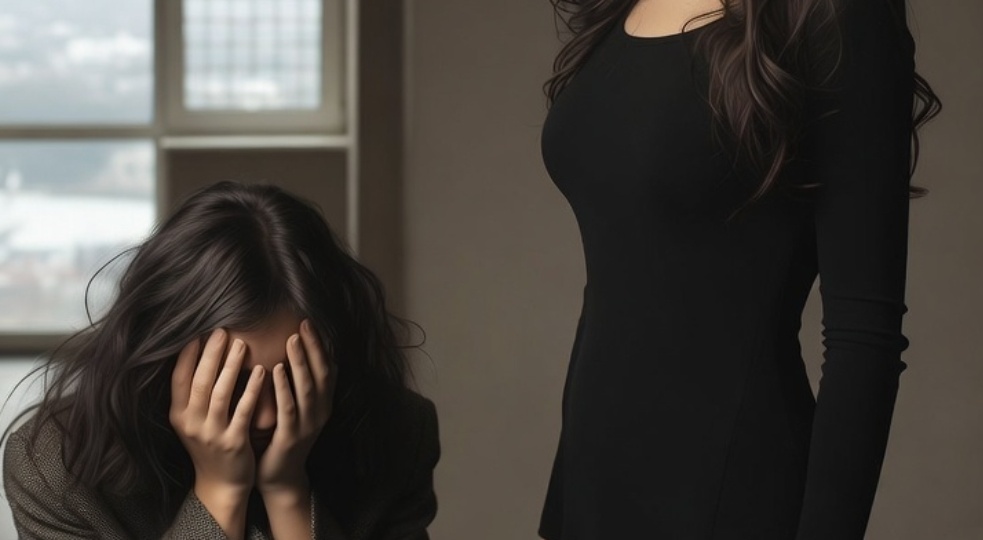 Надя любила своего мужа и не ожидала что он не придёт ночевать домой