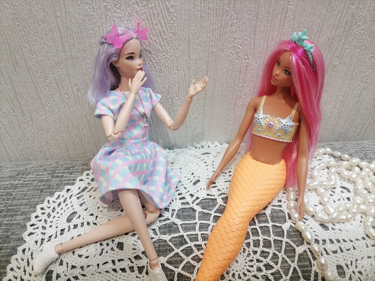 Болтушка Полина делится новостями