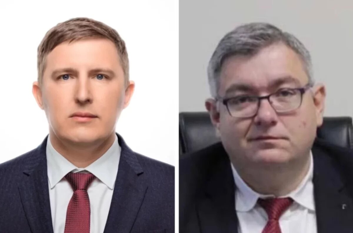    Слева — экс-замминистра транспорта Хабаровского края Денис Пронкин. Справа — экс-глава КГКУ «Хабаровскуправтодор» Евгений Зайцев, уголовное производство в отношении которого приостановили.