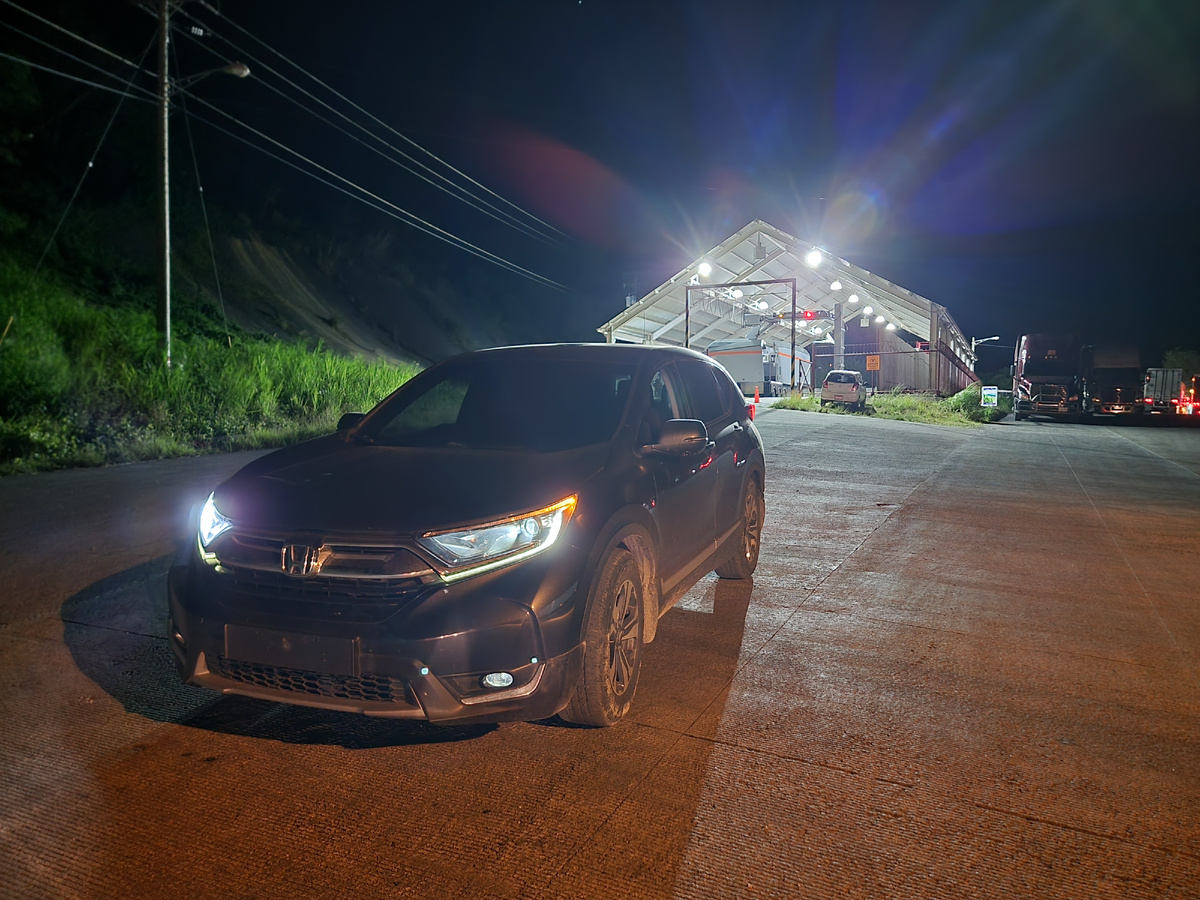 Прохождение сканера на автомобиле в Никарагуа