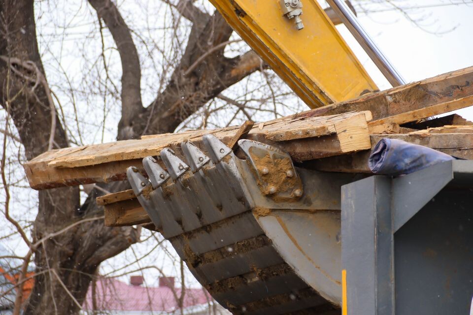    Снос дома. Источник: Виталий Барабаш