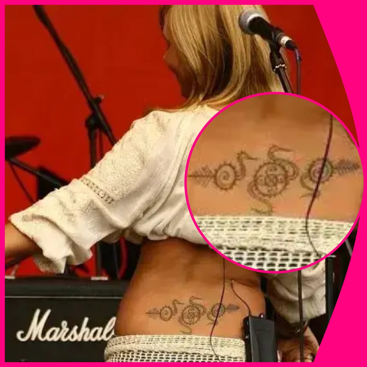 На пояснице Пелагеи не просто замысловатый узор, а целый мифологический сюжет!