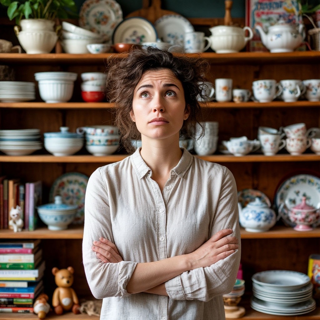 Решила попробовать делать для статей картинки через ИИ. Похожих на меня девушек еще не научилась делать)) Но мое настроение хорошо передано.