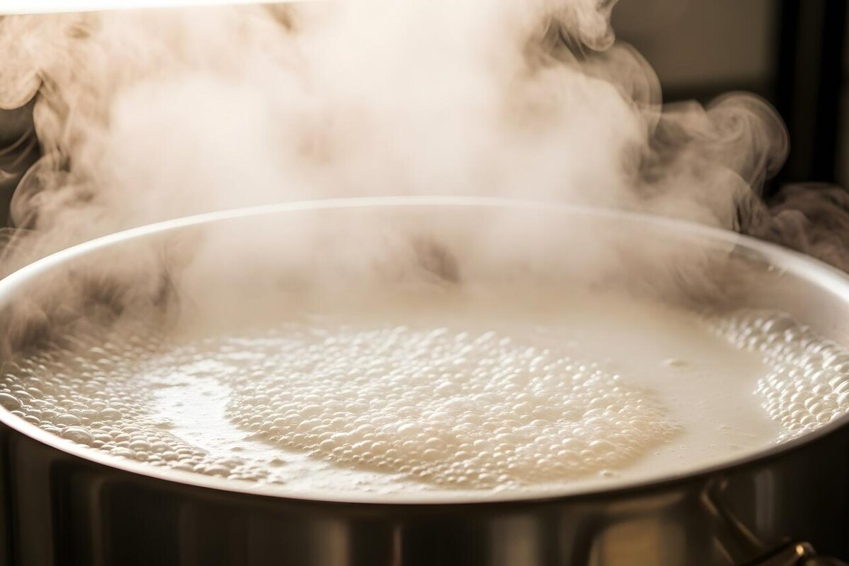    Молоку можно помешать сбежать при кипячении 123RF/legion-media.ru