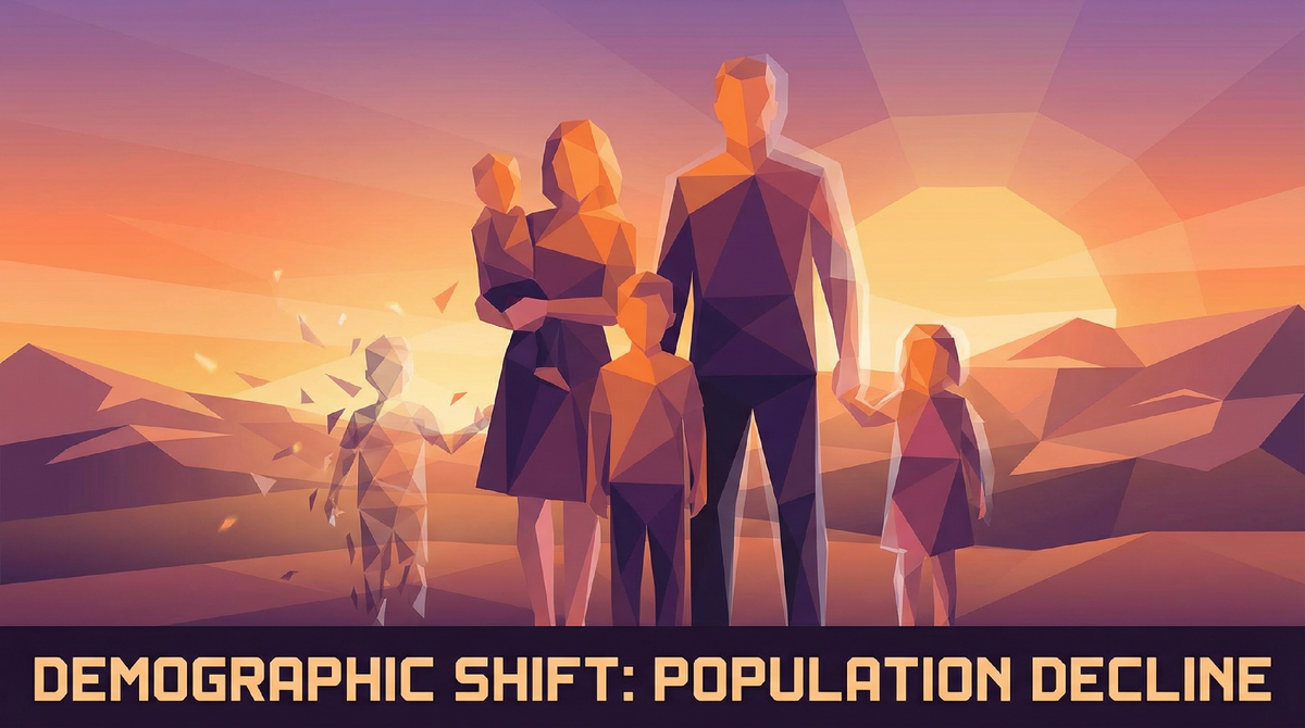 Россия теряет миллион человек в год 