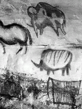 Изображение животных в Каповой пещере