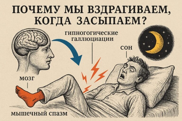    Почему мы дергаемся во сне Это не сбой а эволюционный тест на падение Популярная эрудиция | Урбанментал