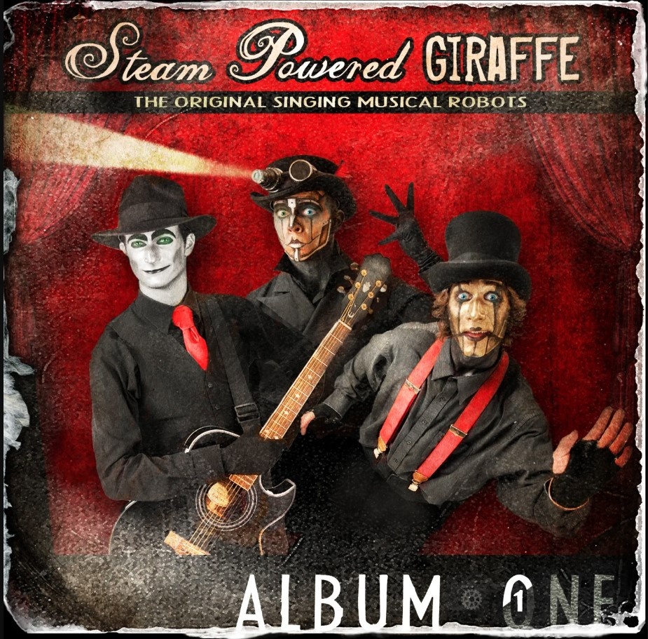 Обложка альбома Steam Powered Giraffe Album One (2009), на котором звучит эта песня.