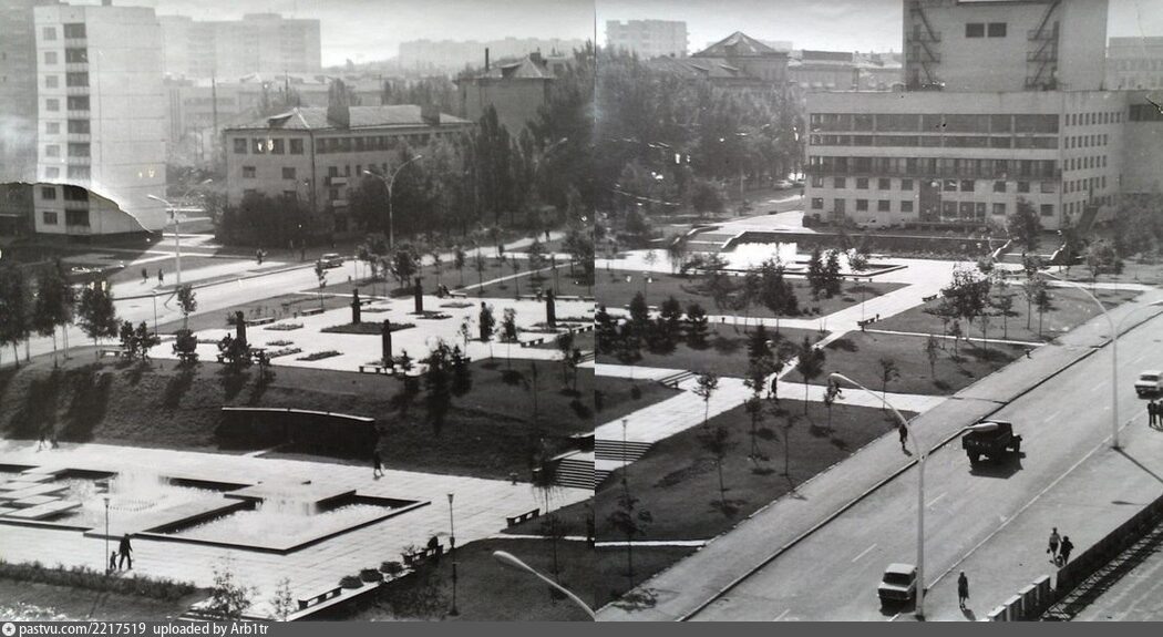 Сквер Славы Героев Гражданской войны. Фотография взята из интернета в ознакомительных целях. Все права остаются за правообладателями.