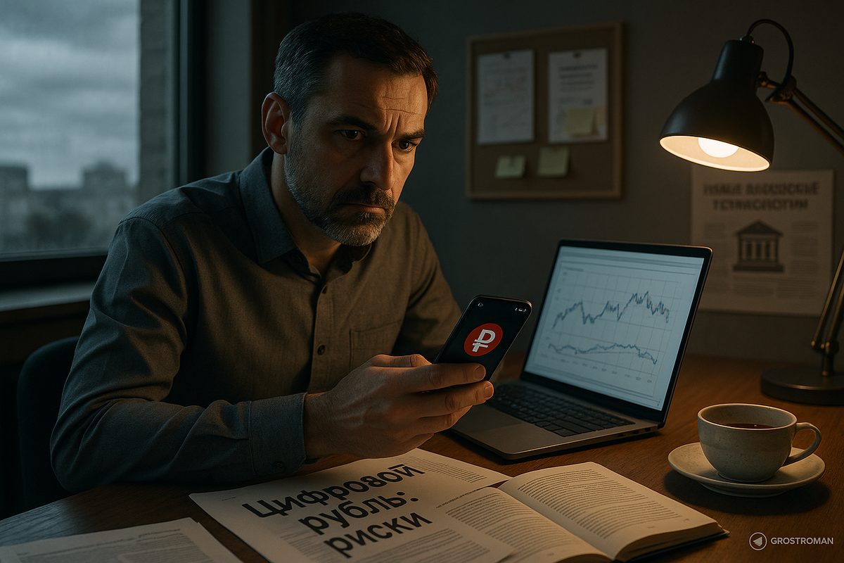    Цифровой рубль: 7 скрытых ловушек, о которых молчат банки и эксперты РоСТ | Роман о Системном Трейдинге