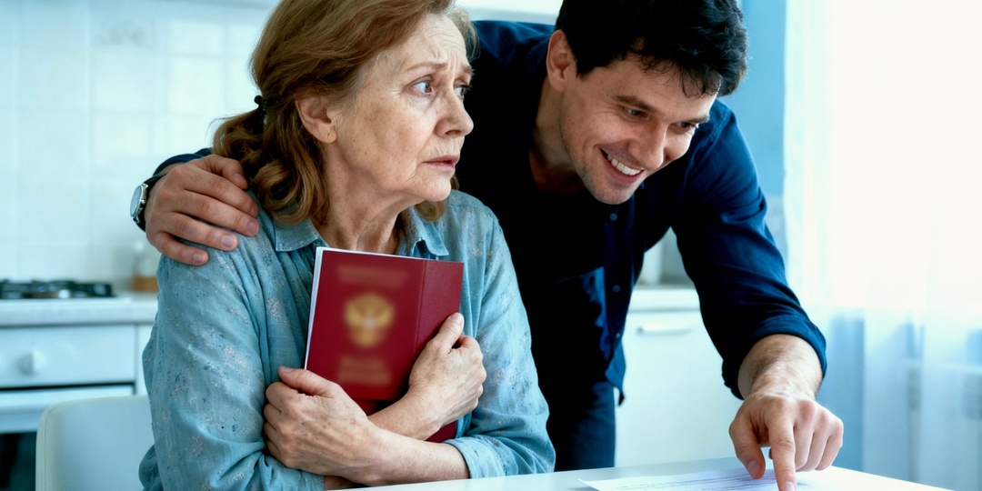 — Перепиши квартиру на меня, так безопаснее: я верила сыну, пока нотариус не попросил его... выйти