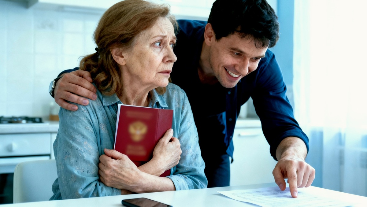 Нотариус молча показал сумму долгов сына, и я убрала паспорт в сумку