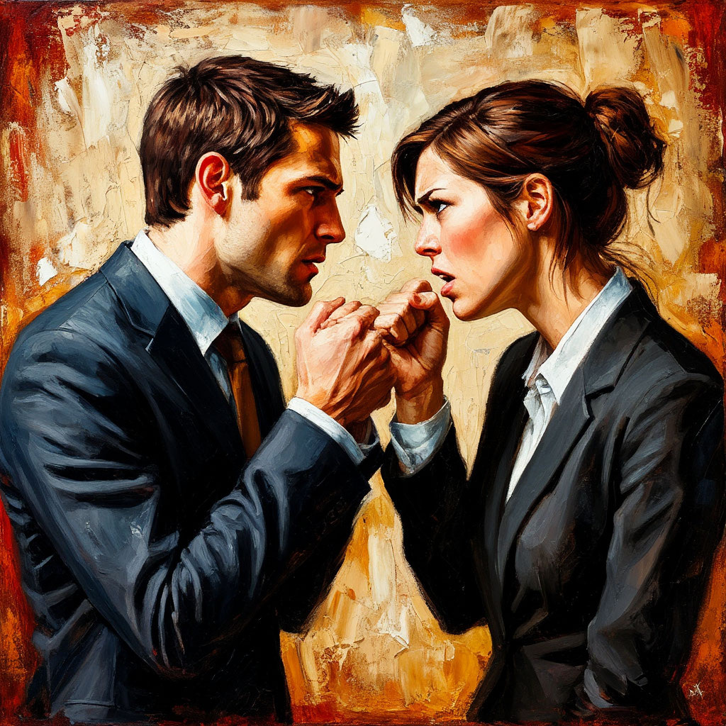 Множество пар утопают в повторяющихся конфликтах, словно в зыбучих песках