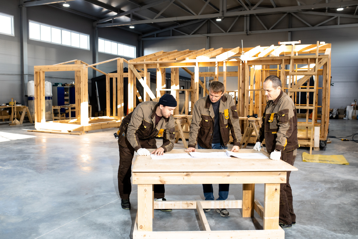 Цех по производству модульных домов в Екатеринбурге и Свердловской области
