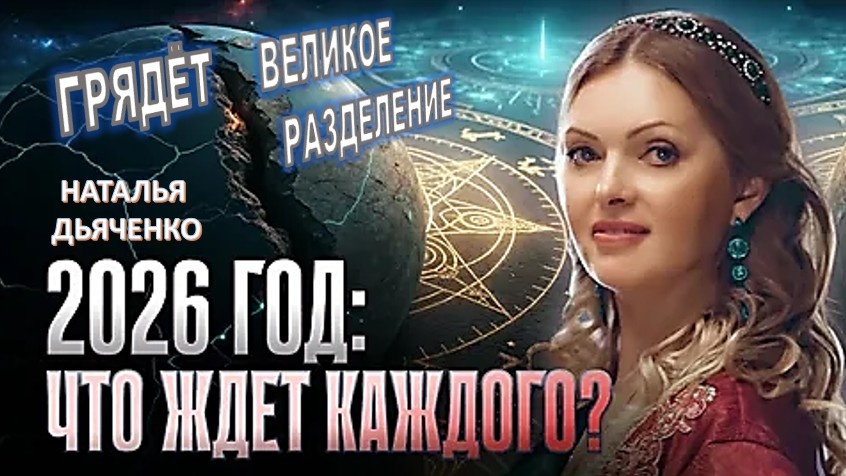 Что нас ждет в 2026-м? Финансовые бури, духовный взлет, планетарные метаморфозы | Предсказания Натальи Дьяченко