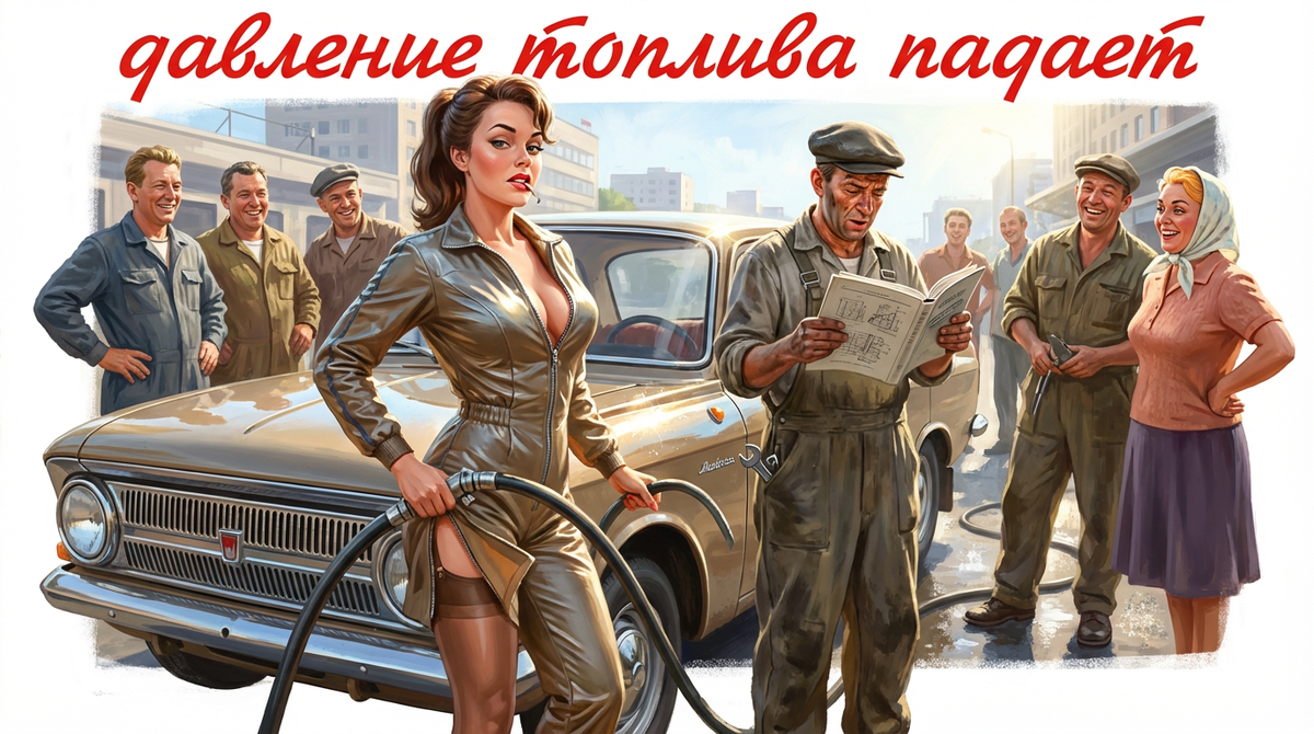    Основные причины и последствия падения давления топлива admin