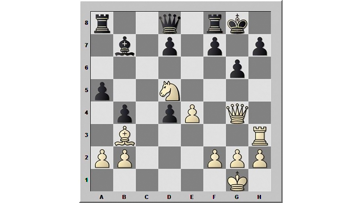 Белые начинают и выигрывают