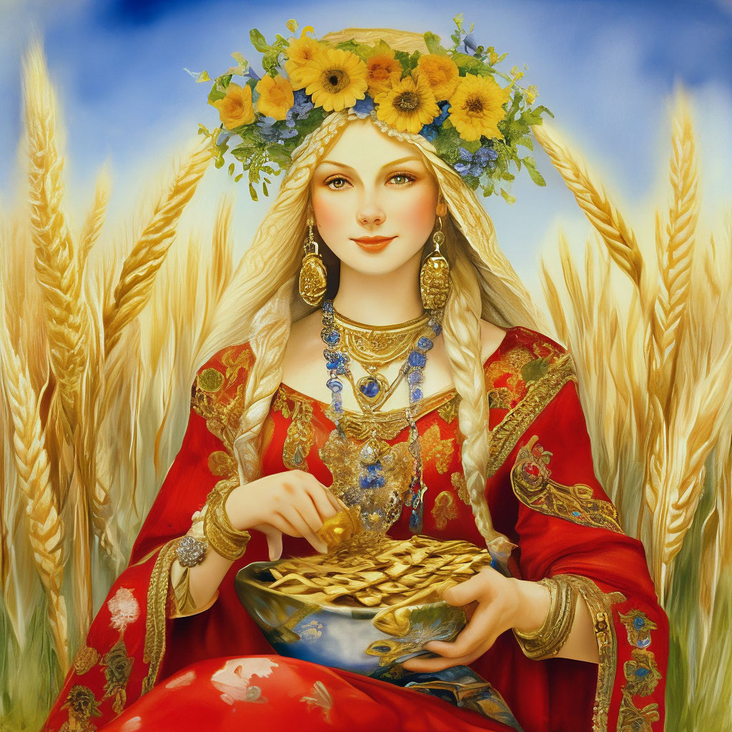 shedevrum.aiМакошь, богиня богатства и изобилия, плодор