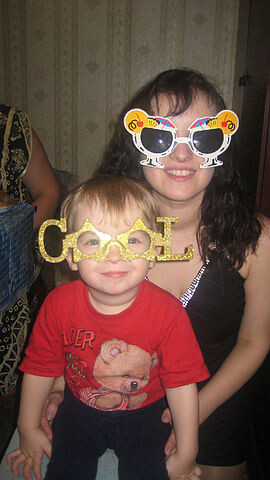 Я и мой старший сын Михаил