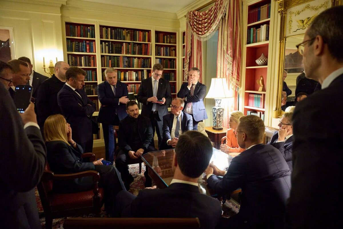    У Европы есть претензии к нам. Они считают, что Украина - их, а мы считаем, что Украина - наша. Фото: ТГ-канал Zelensky Official