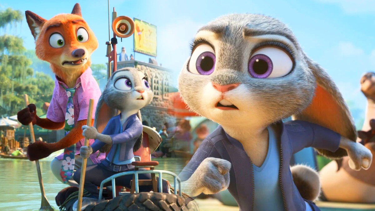    Кадры из мультфильм "Зверополис 2"