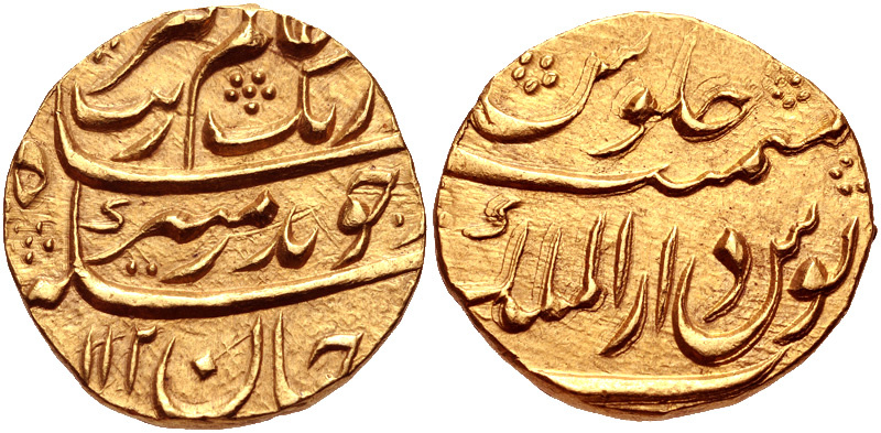 Монета Великих Моголов