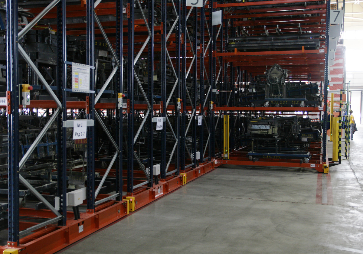 Моибльные стеллажи