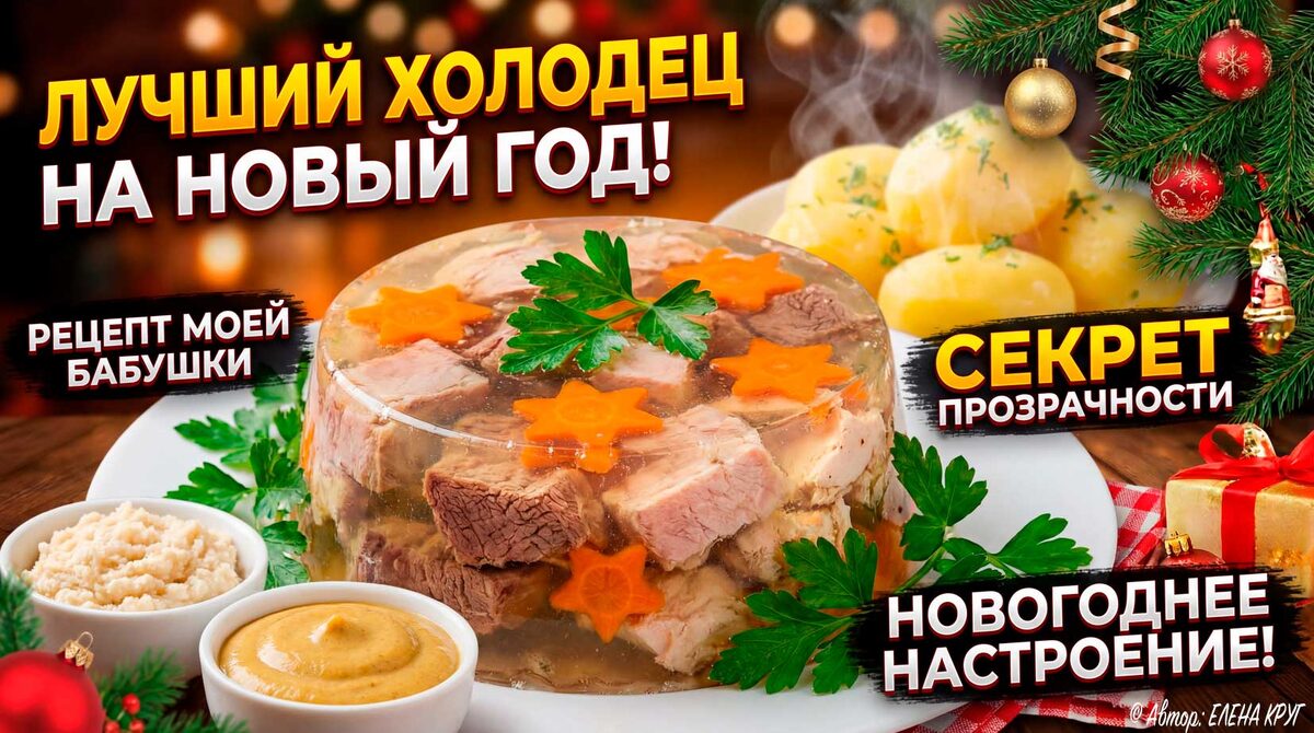 Новогодний холодец!