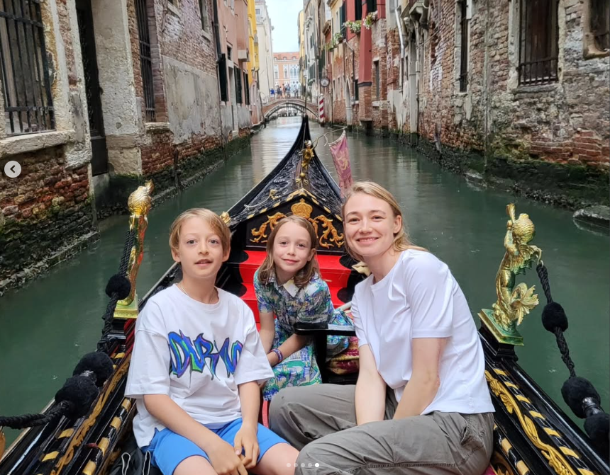 с детьми в Венеции