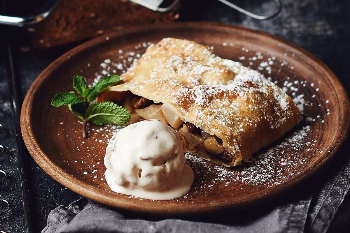 Яблочный штрудель