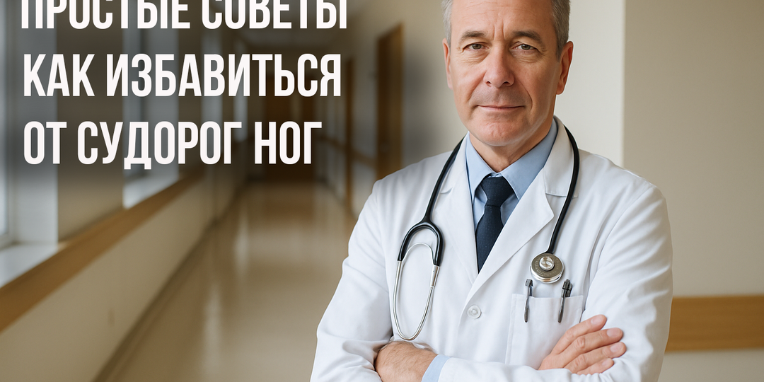 Почему ноги сводит судорога: основные причины и что делать