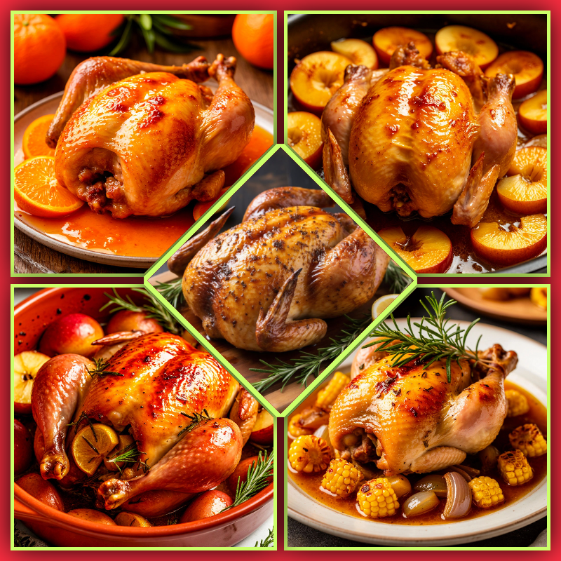 Не просто курица! 5 праздничных вариантов запекания, которые удивят всех