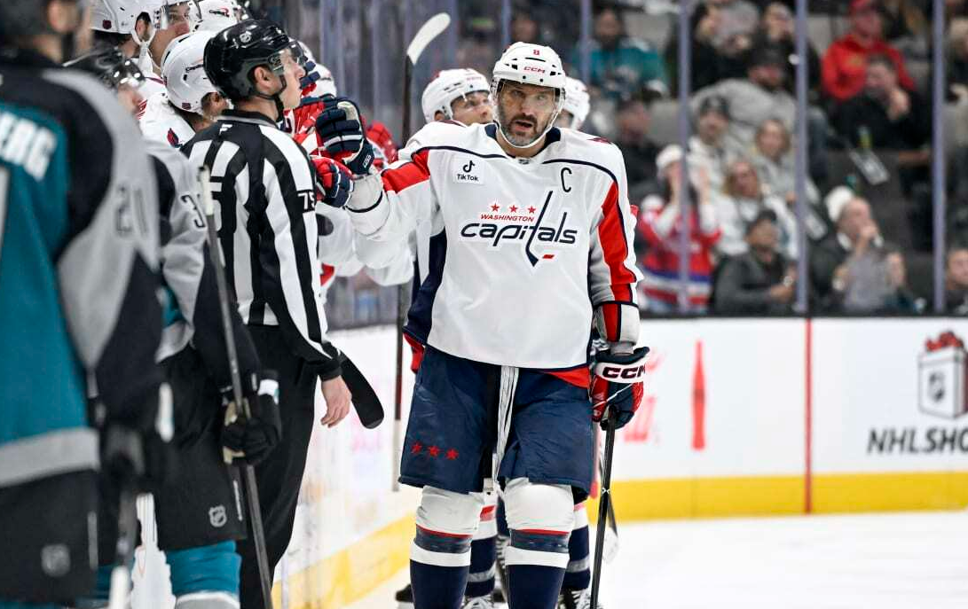 Александр Овечкин был близок к хет-трику. Фото: НХЛ