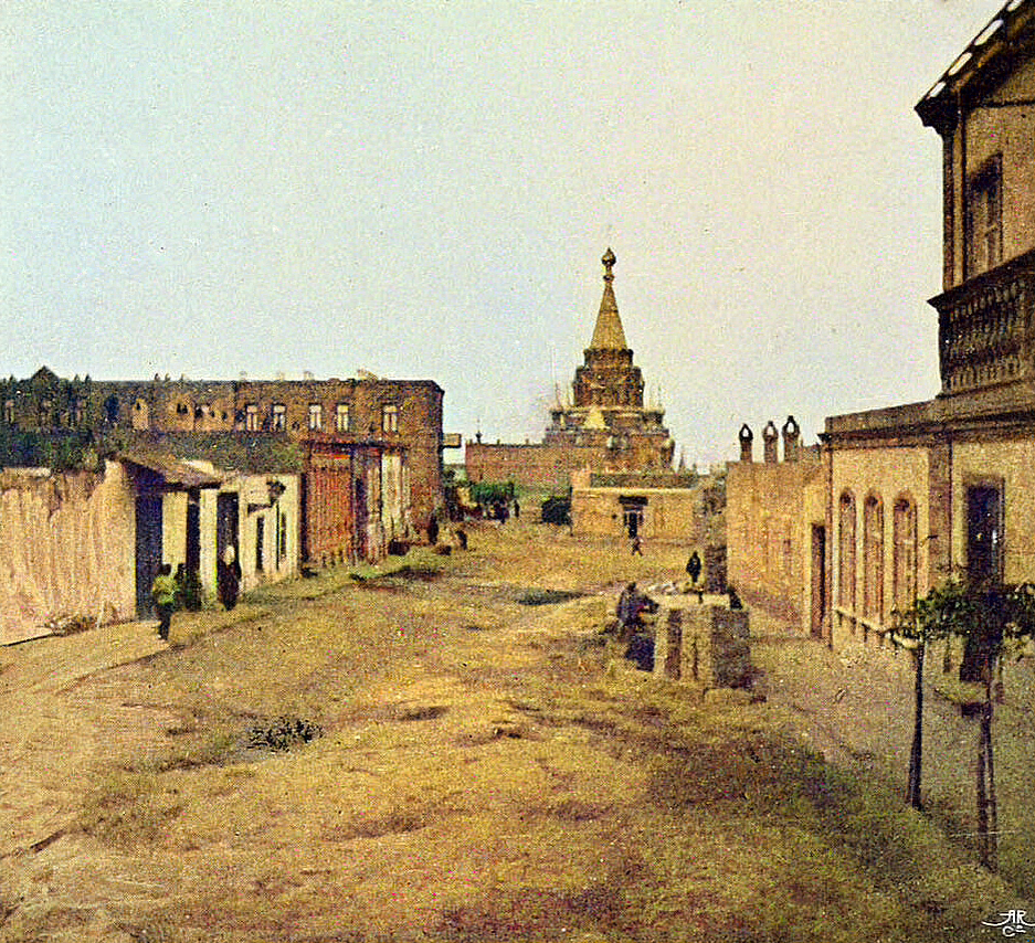 Водовозная улица (Баку), начало XX века