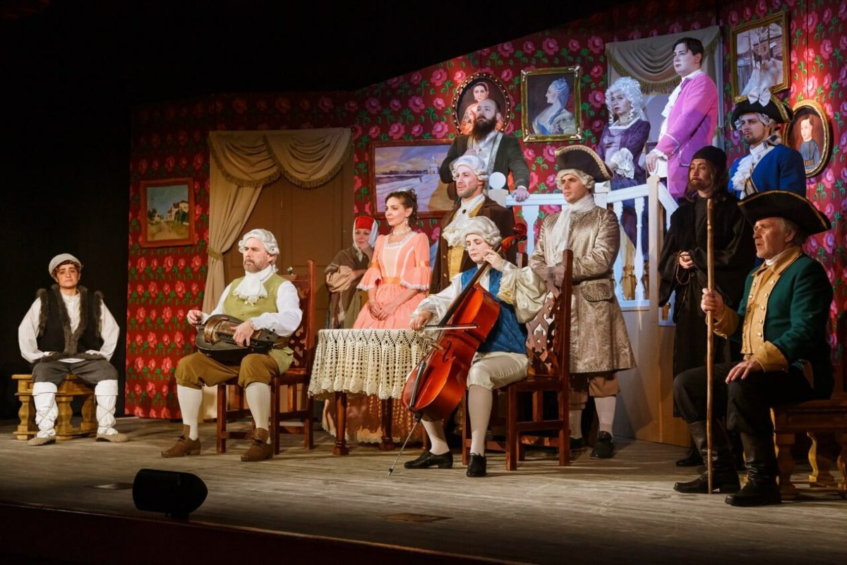 «Недоросля» поставили в театре народной драмы
Фото: Ксения Семёнова