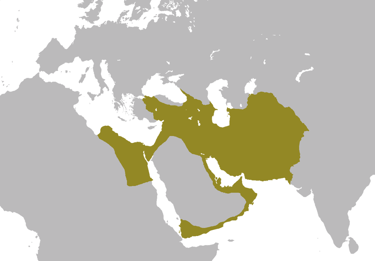Сасанидская империя во времена Хосрова II