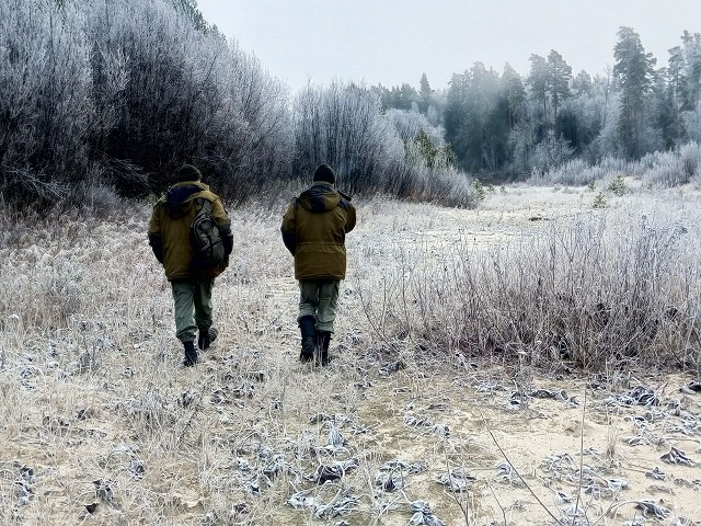 Пеший рейд государственный инспекторов в Керженском заповеднике