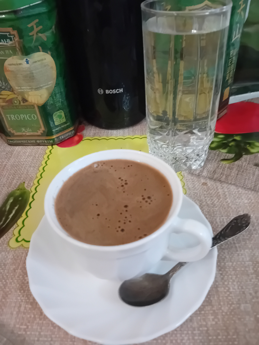 Мой утренний кофе.