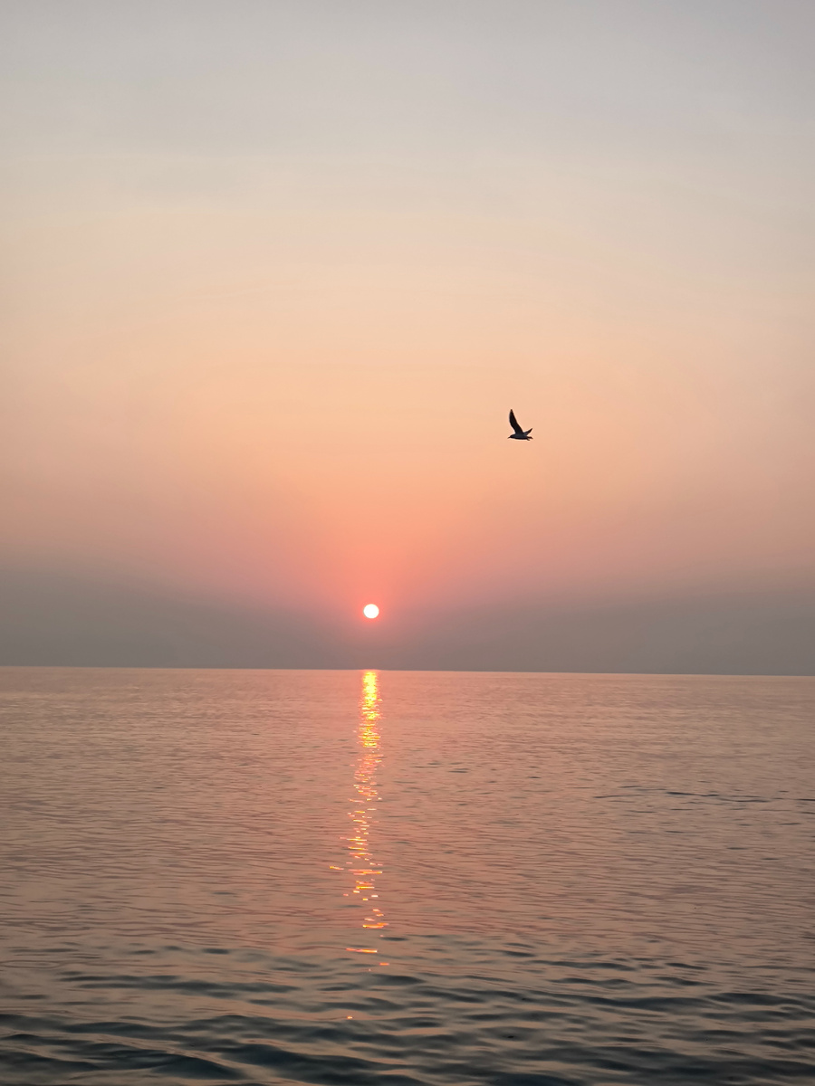 Золото заката на Чёрном море