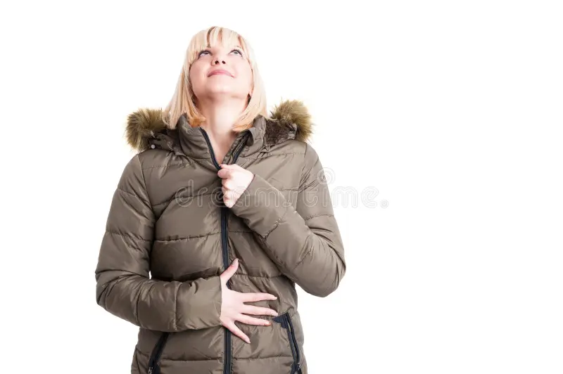 https://thumbs.dreamstime.com/b/pretty-girl-zipping-winter-warm-jacket-looking-up-blonde-isolated-white-background-copy-text-space-85635334.jpg