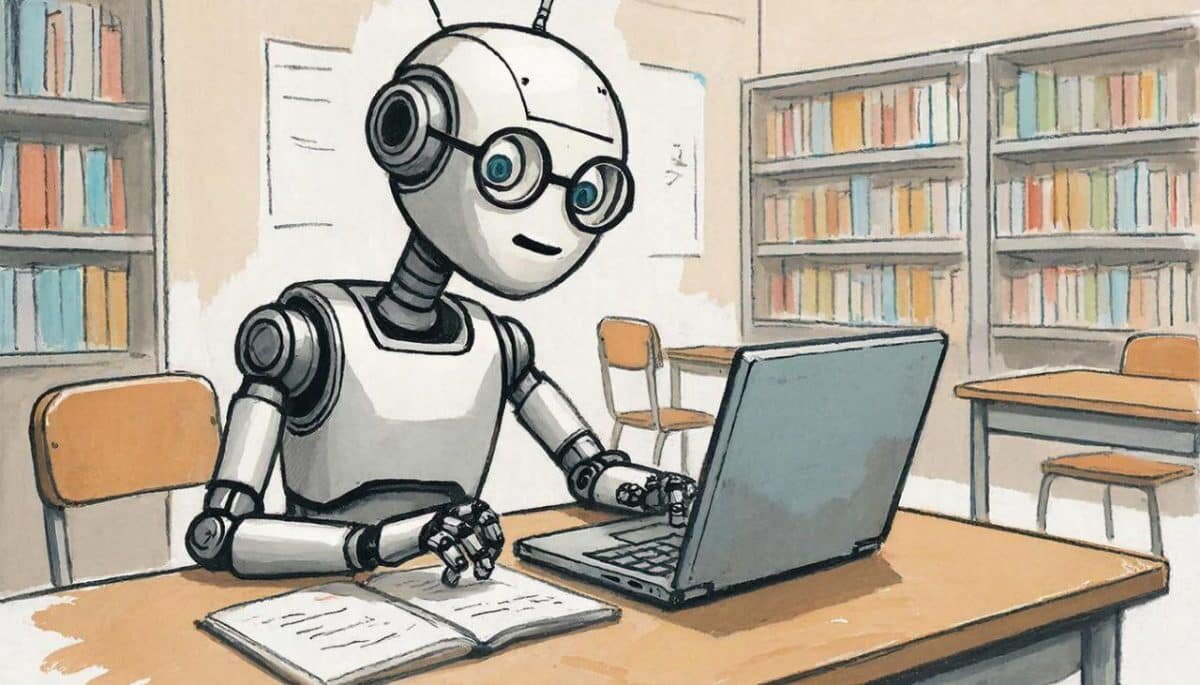    Робот решает задачу / © ИИ-генерация, GigaChat