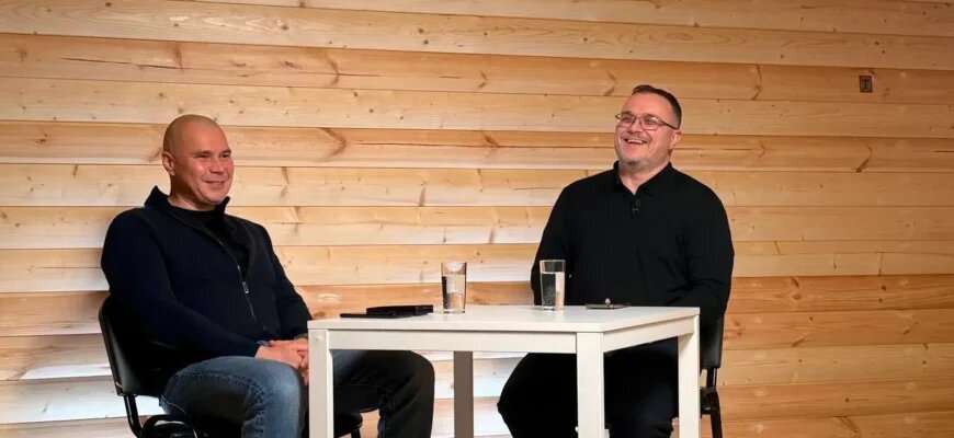    Депутат Андрей Медведев на подкасте Алёна Калижанова